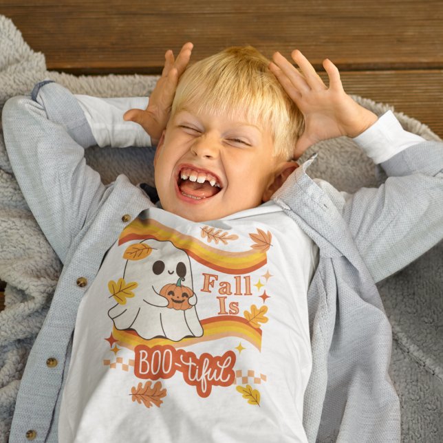 Fall is Boo-tiful - Fall is Beautiful - Ghost  (This item is for display purposes only to illustrate the design element. )