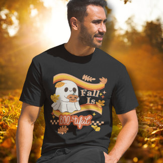 Fall is Boo-tiful - Fall is Beautiful - Ghost T-Shirt