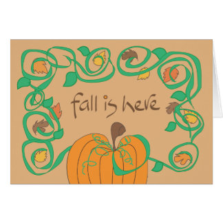 Fall is here