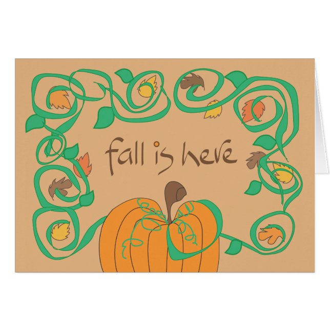 Fall is here (Front Horizontal)