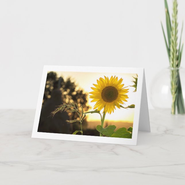 FALL IS HERE AND THANKSGIVING IS NEAR CARD (Front)