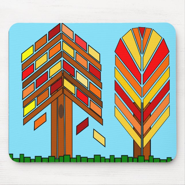 Fall is Here Mouse Pad (Front)