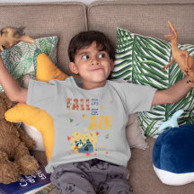 Fall Is In Air With Swinging Racoon