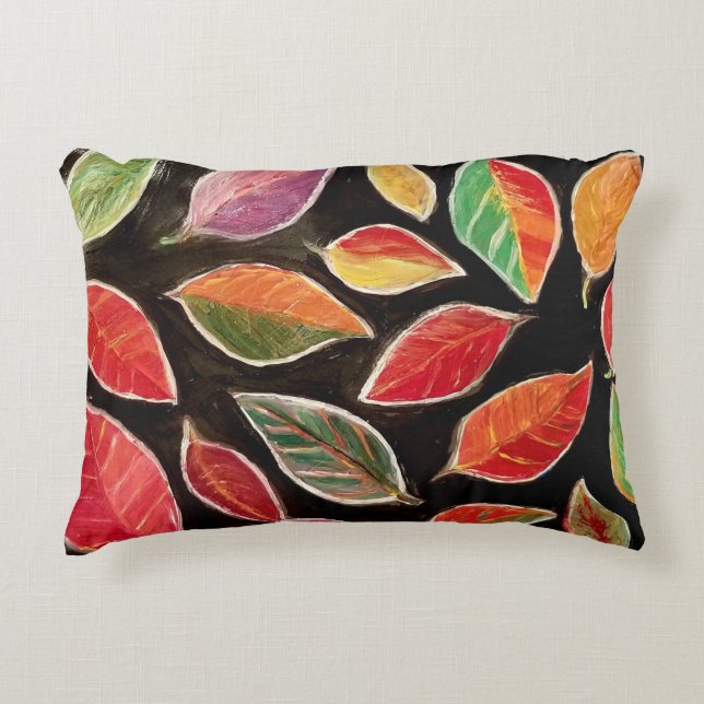 Fall Is In The Air Accent Pillow (Front)