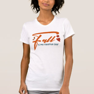 Fall Is My Favorite Color – Autumn Aesthetic Cozy  T-Shirt