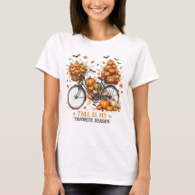 Fall Is My Favourite Season Shirt Bicycle