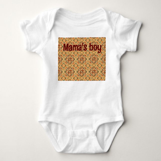 Fall Kaleidoscope  Baby Bodysuit (Front)