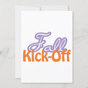 Fall Kick Off Invitation