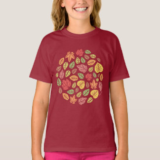 Fall Leafs coloured T-Shirt