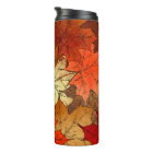 Fall Leave Thermal Tumbler