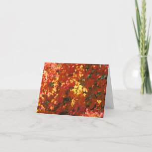 Fall Leaves - 1 Card