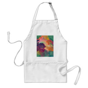 Fall Leaves along the coast in New England Standard Apron