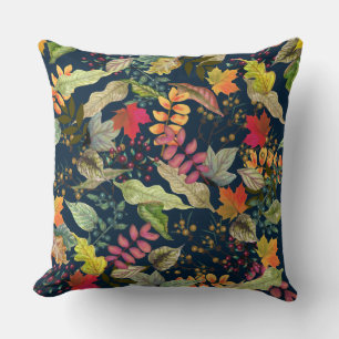 Fall Leaves and Berries   Mix and Match Cushion