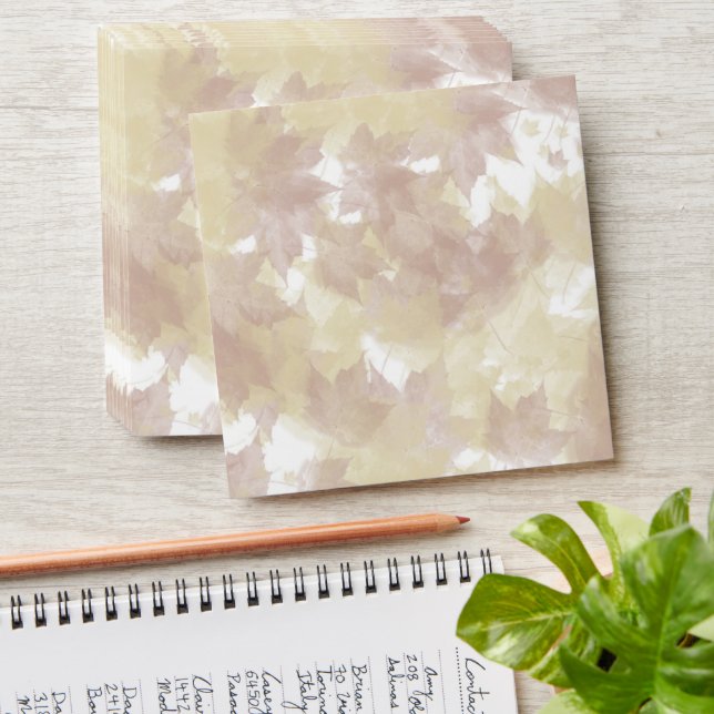 Fall Leaves Background Envelope (Stacked)