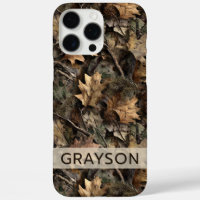 Fall Leaves Camouflage Personalised