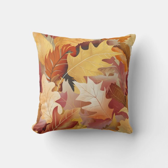 Fall Leaves Cushion (Front)