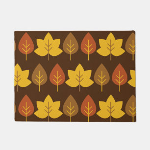 Fall Leaves Decorative Doormat