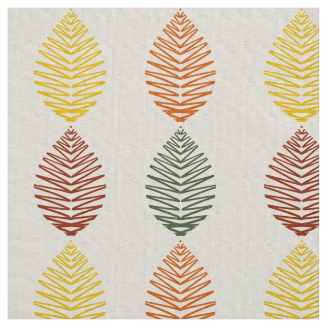 Fall Leaves Fabric (Swatch)