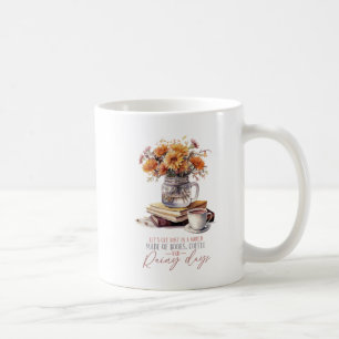 Fall Leaves & Flowers Coffee Mug