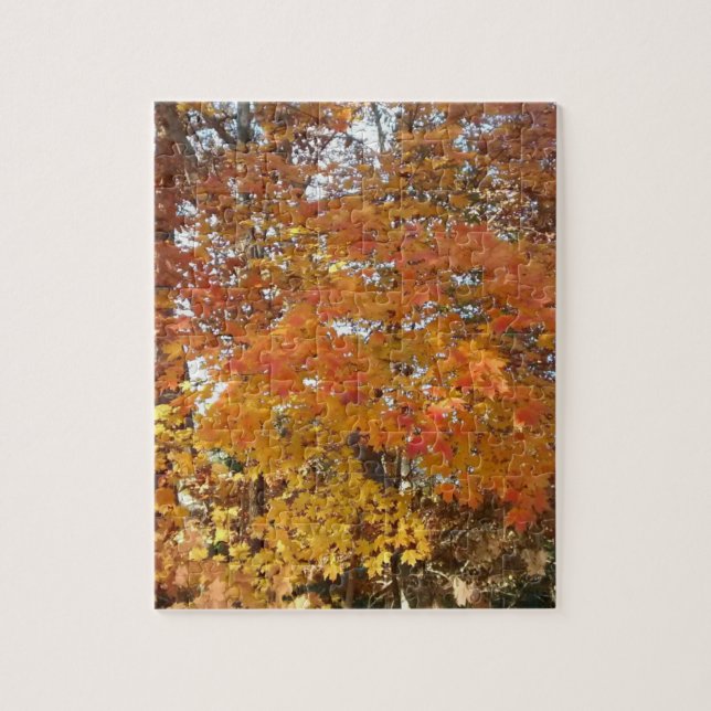 Fall Leaves Jigsaw Puzzle (Vertical)