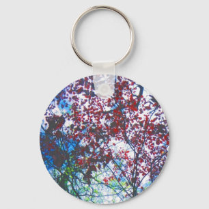 Fall Leaves Key Ring