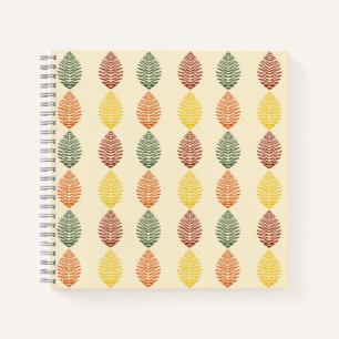 Fall Leaves Notebook