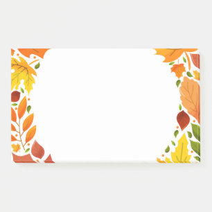 Fall Leaves Post Notes