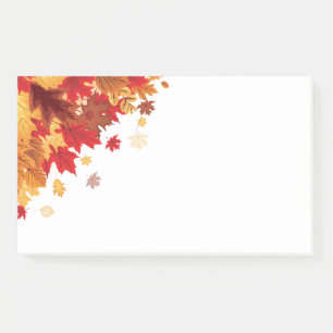 Fall Leaves Post Notes