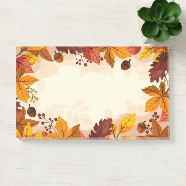 Fall Leaves Post Notes (Office)