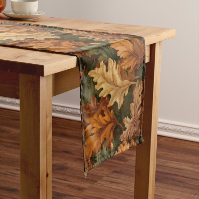 Fall Leaves  Short Table Runner (In Situ)