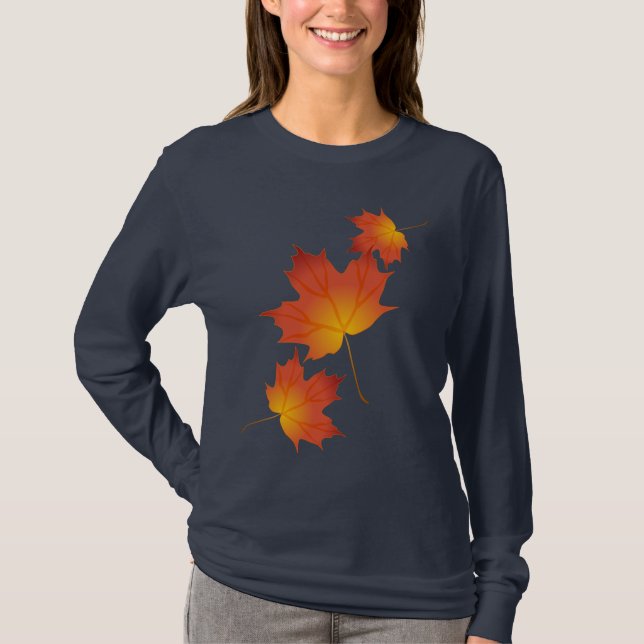 Fall Leaves T-Shirt (Front)