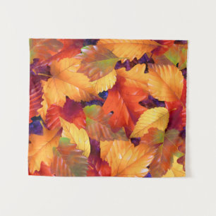 Fall leaves tapestry