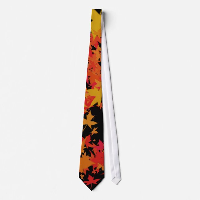 Fall leaves tie (Front)