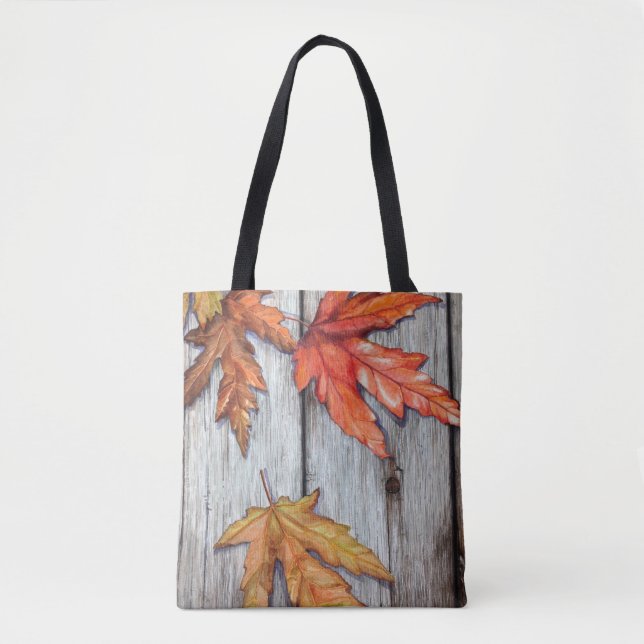 Fall Leaves Tote Bag (Front)