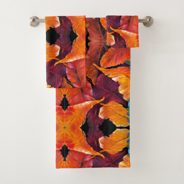 Fall Leaves Towels (Insitu)