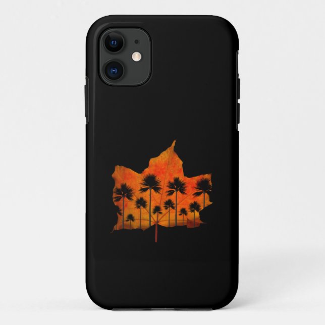 FALL LEAVES TREES Case-Mate iPhone CASE (Back)