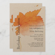 Fall Leaves Watercolor Autumn