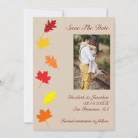Fall Leaves Wedding
