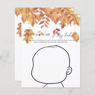 Fall leaves - Who gave me my looks baby game