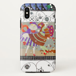 FALL LEAVES,WIND ,SWIRLS FASHION COSTUME DESIGNER Case-Mate iPhone CASE