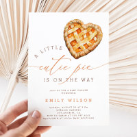 Fall Little Cutie Pie Gender Neutral Baby Shower