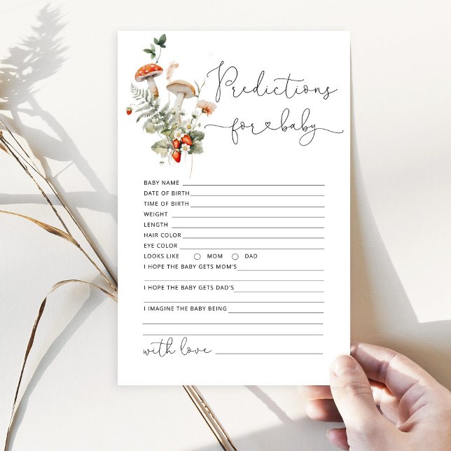 Fall little mushroom predictions for baby (Creator Uploaded)