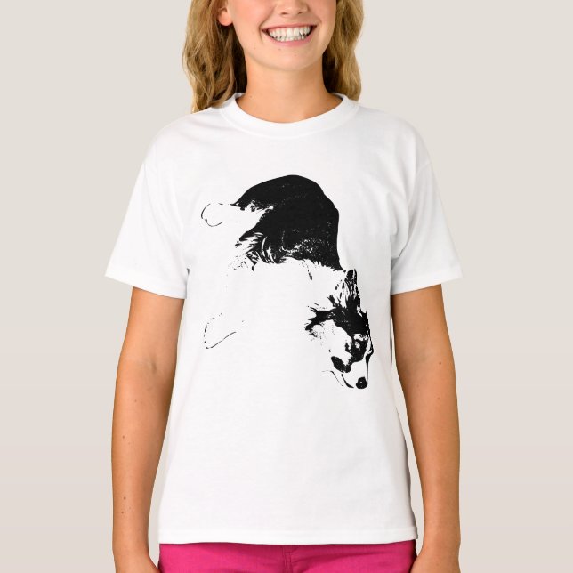 Fall Loyalty in Sketch Lines T-Shirt (Front)