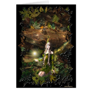 Fall Magic Fairy Card