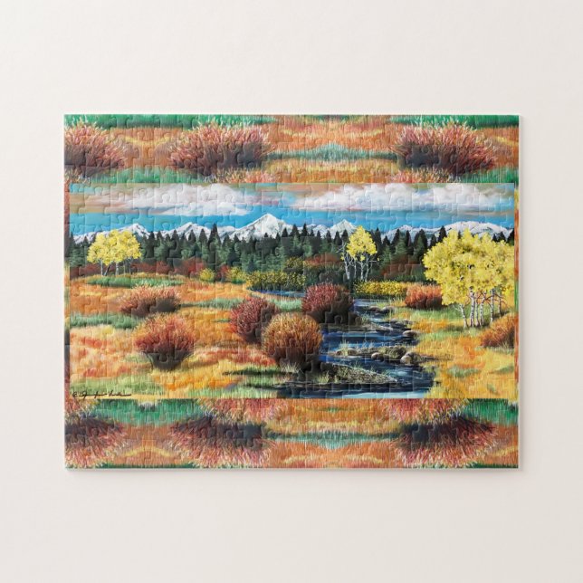 Fall Meadow Puzzle Goodluck (Horizontal)