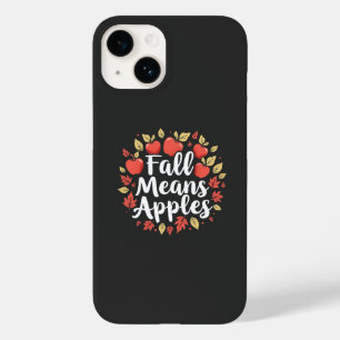 Fall Means Apple Picking Season Fall Autumn Case-Mate iPhone 14 Case