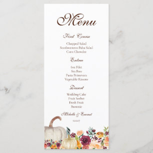 Fall Menu, Thanksgiving Menu, Friendsgiving Menu