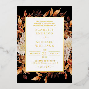 Fall Modern Wedding