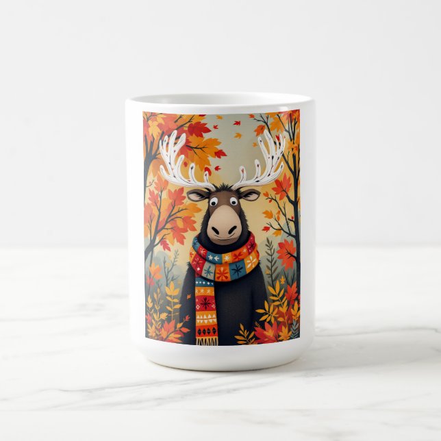 Fall Moose Mug (Center)
