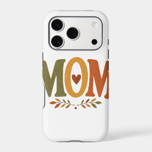 Fall Mum Autumn Leaves Cute Mother Phone Case